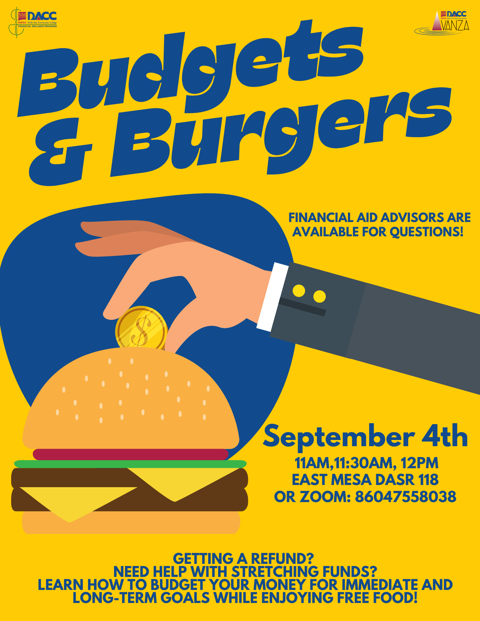 Budgets and Burgers Fall 2024